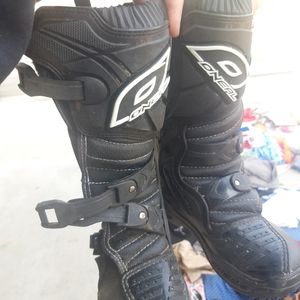 Kids dirt bike boots
